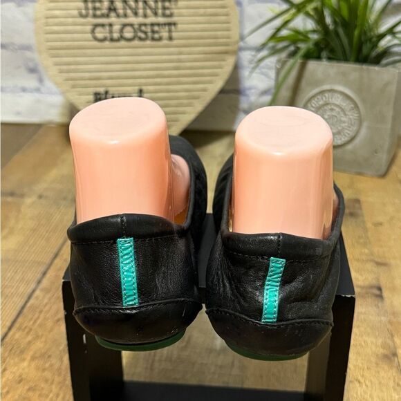 Tieks By Gavrieli Matte Black Leather Ballet Flats Size 7 - Picture 7 of 10